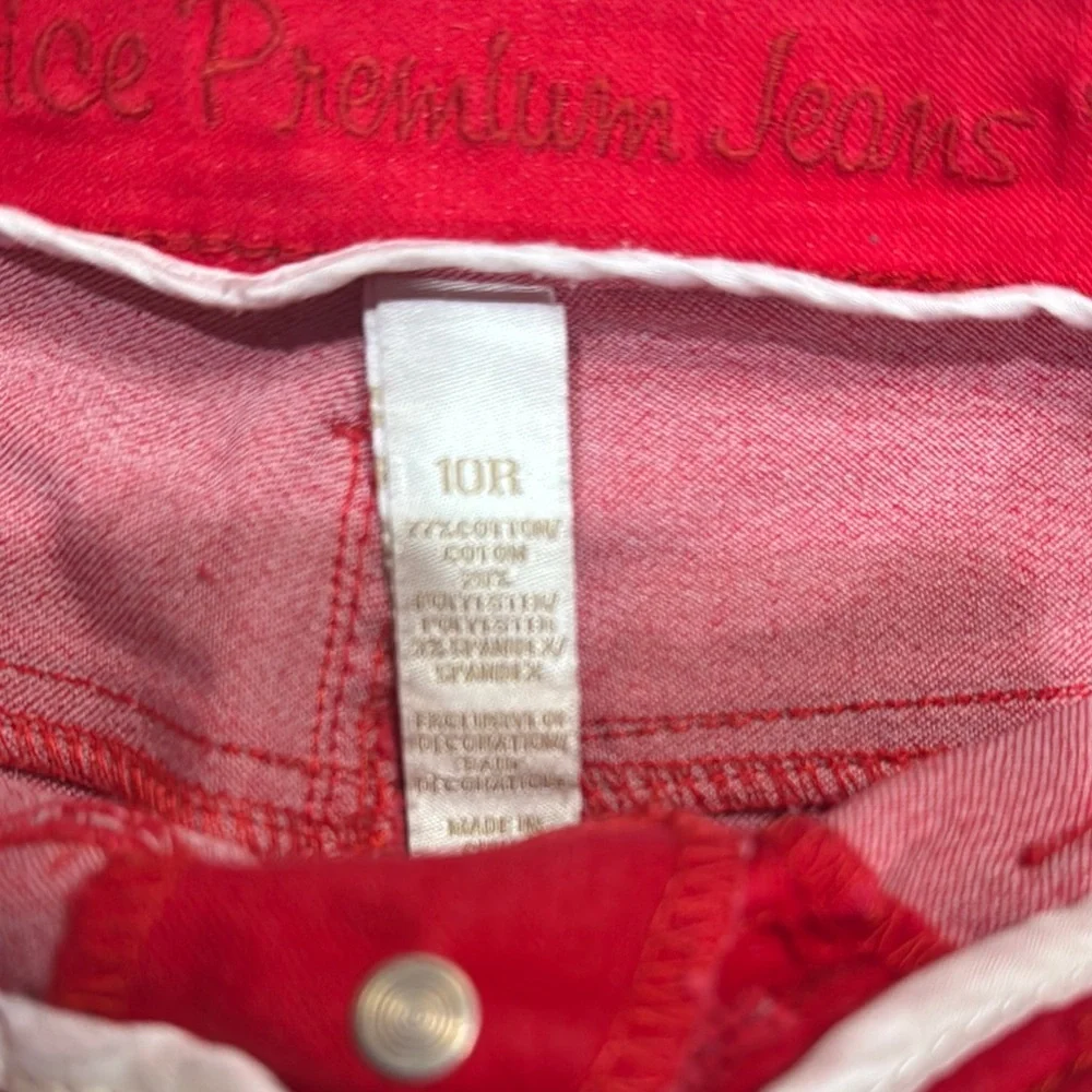 Justice Red Kids Shorts​